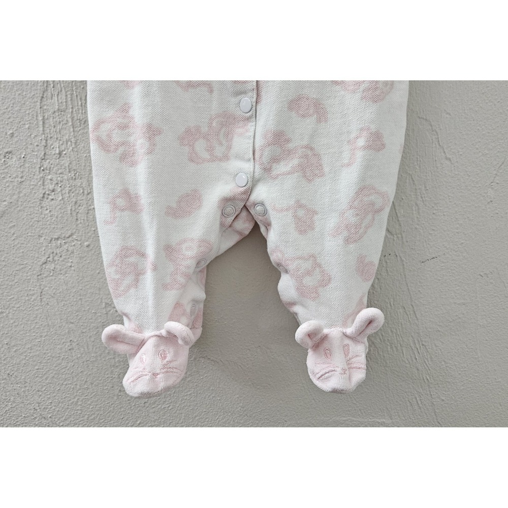 Vintage 2002 Peter Rabbit Beatrix Potter Footed Snap Outfit Girls Preemie - Picture 3 of 7